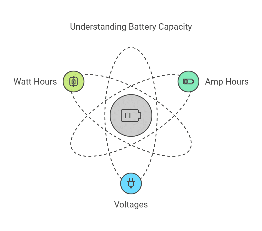Amp Hours (Ah) and Watt Hours (Wh)
