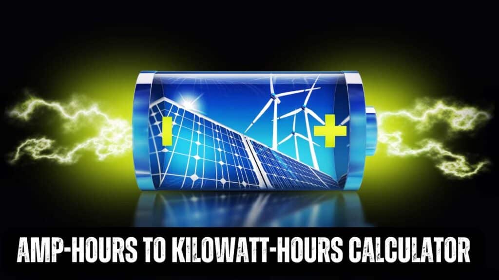 Amp-Hours (Ah) to Kilowatt-Hours (kWh) Calculator