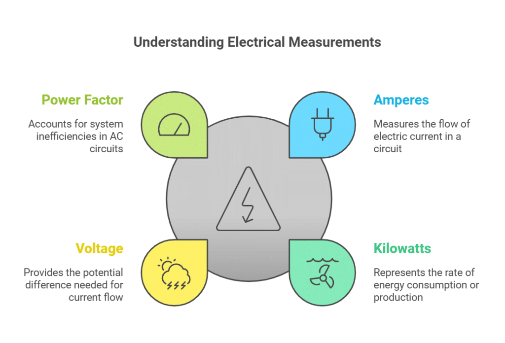 Amps to Kilowatts (kW)