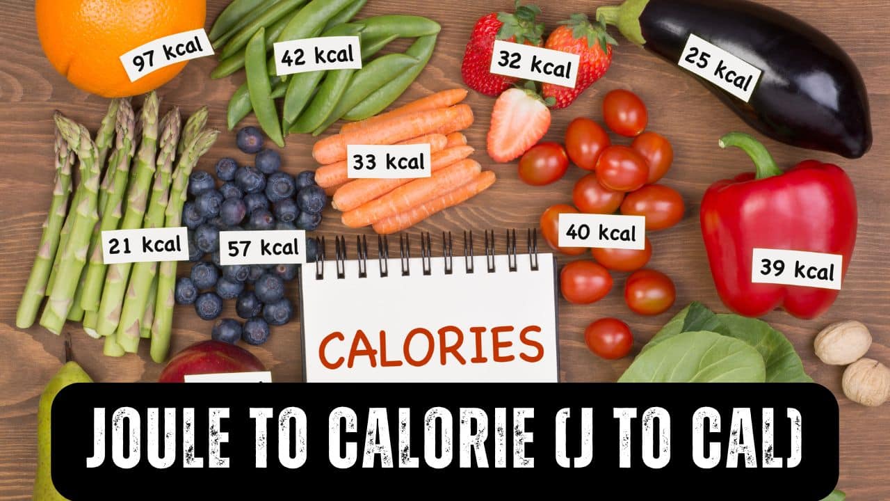 Joule to Calorie (J to Cal)
