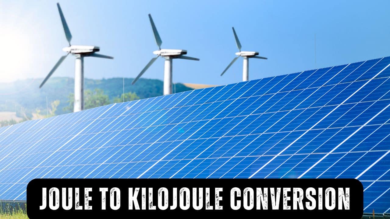 Joule to Kilojoule