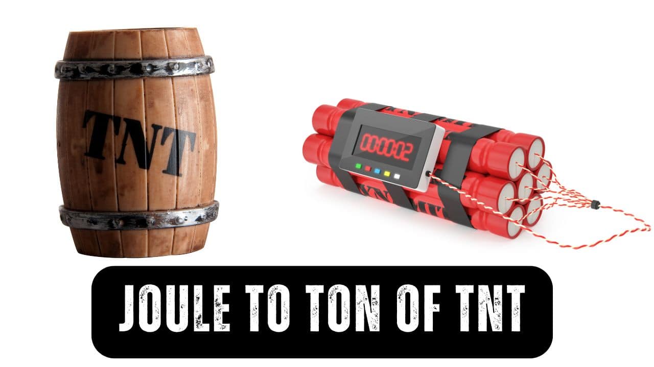 Joule to Ton of TNT