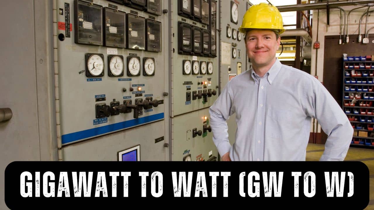 Gigawatt to Watt (GW to W)