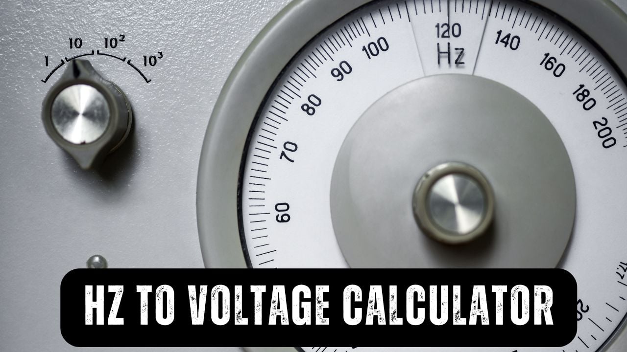 Hz To Voltage Calculator