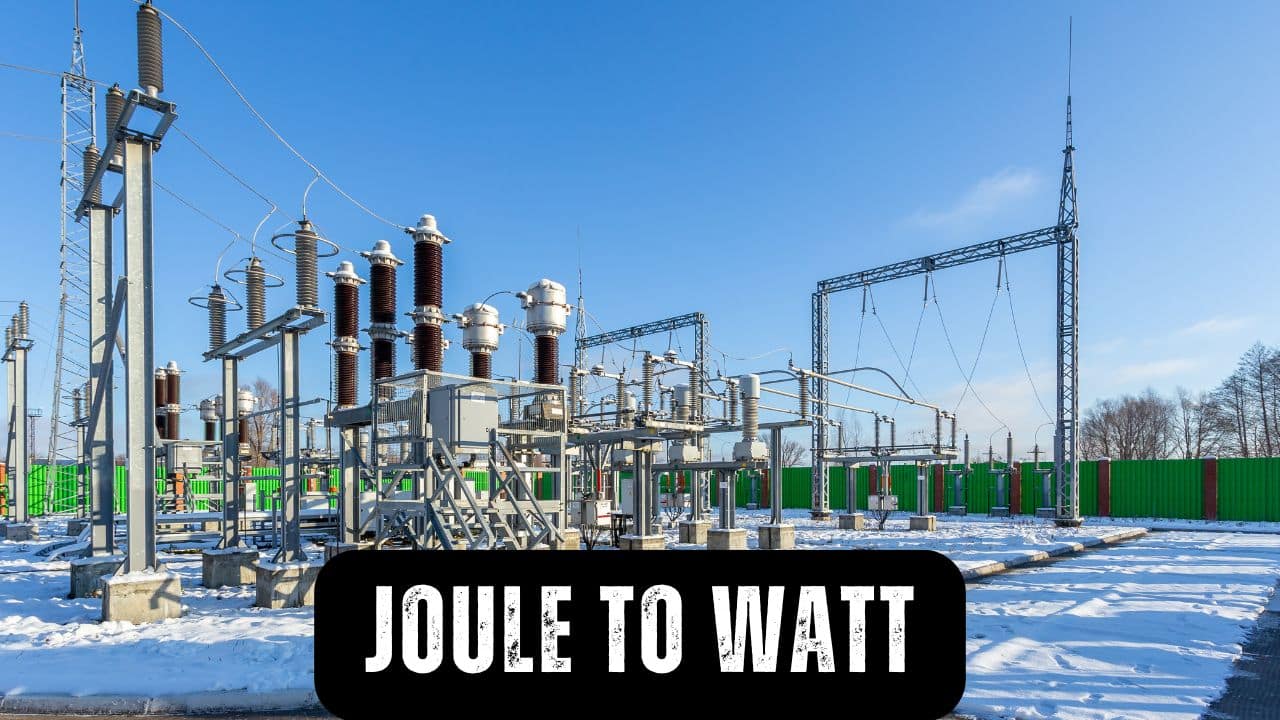 Joule to Watt