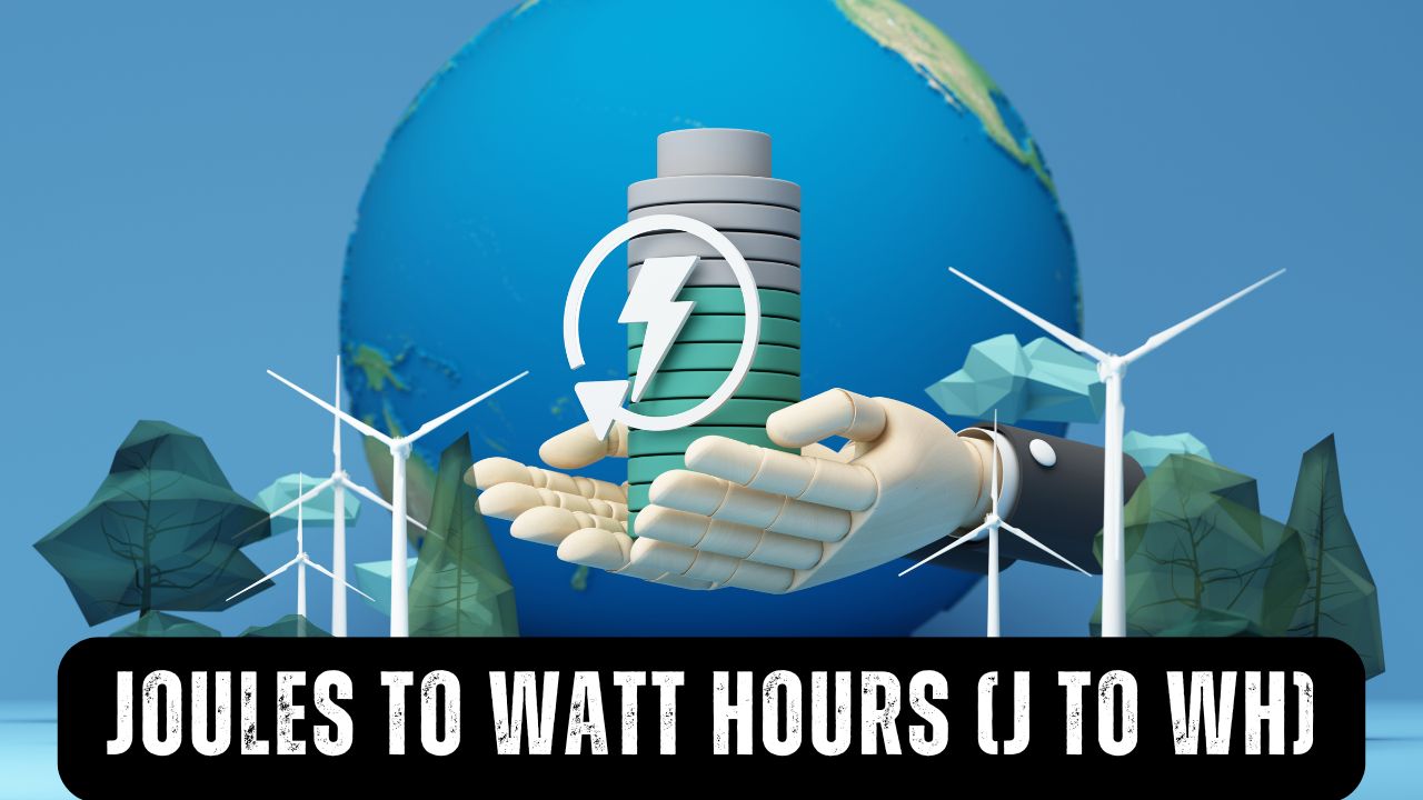 Joules to Watt Hours (J to Wh)