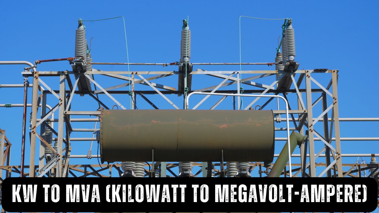 KW to MVA (Kilowatt to Megavolt-ampere)