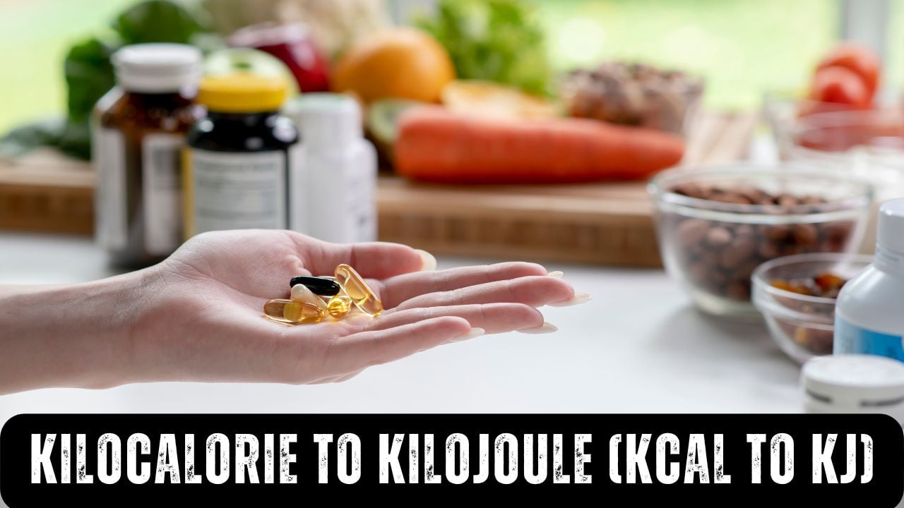 Kilocalorie to Kilojoule (Kcal to KJ)