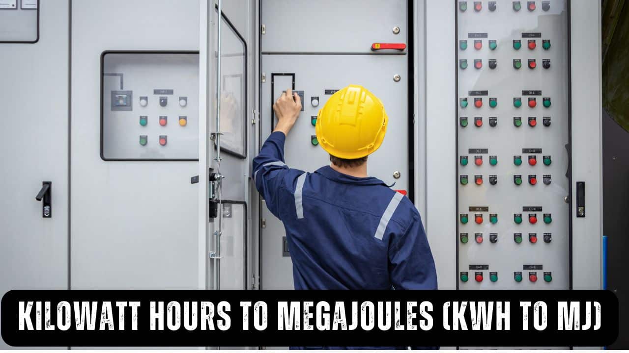 Kilowatt Hours to Megajoules (kWh to MJ)