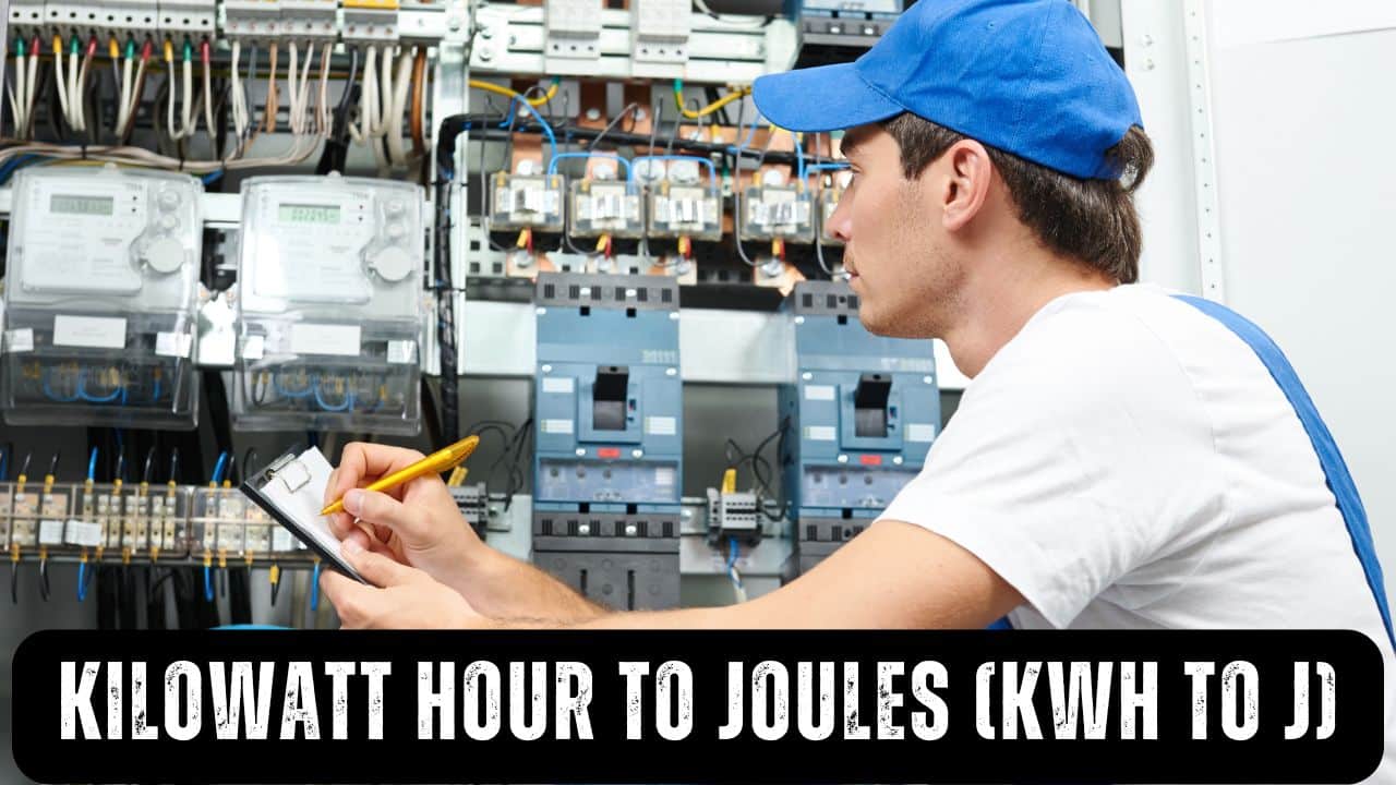 Kilowatt hour to Joules (KWh to J)