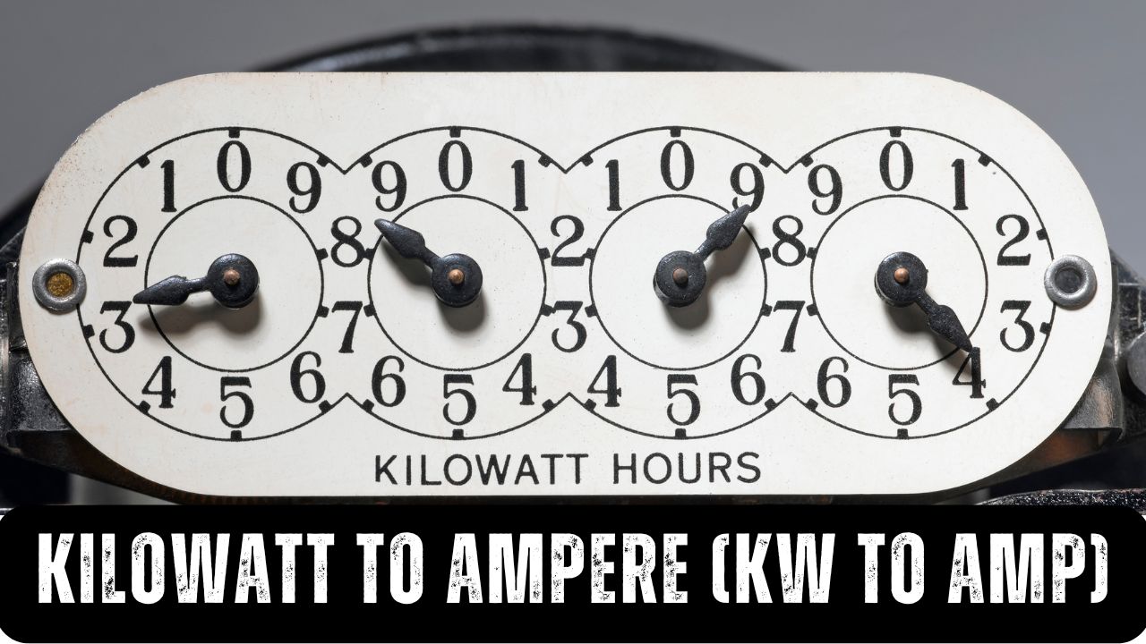 Kilowatt to Ampere (KW to Amp)