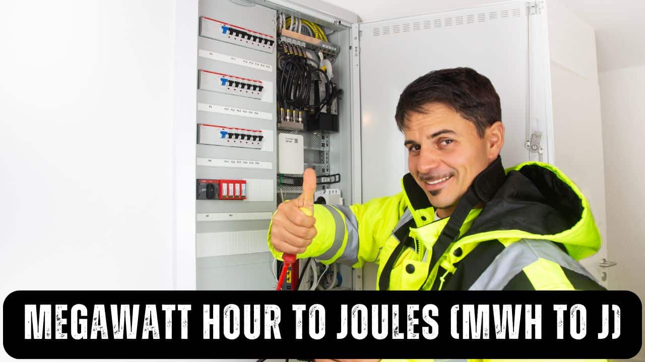 Megawatt hour to Joules (MWh to J)