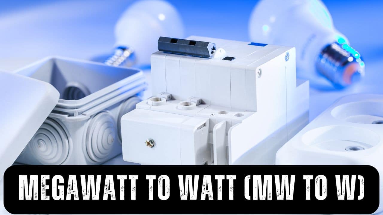 Megawatt to Watt (MW to W)
