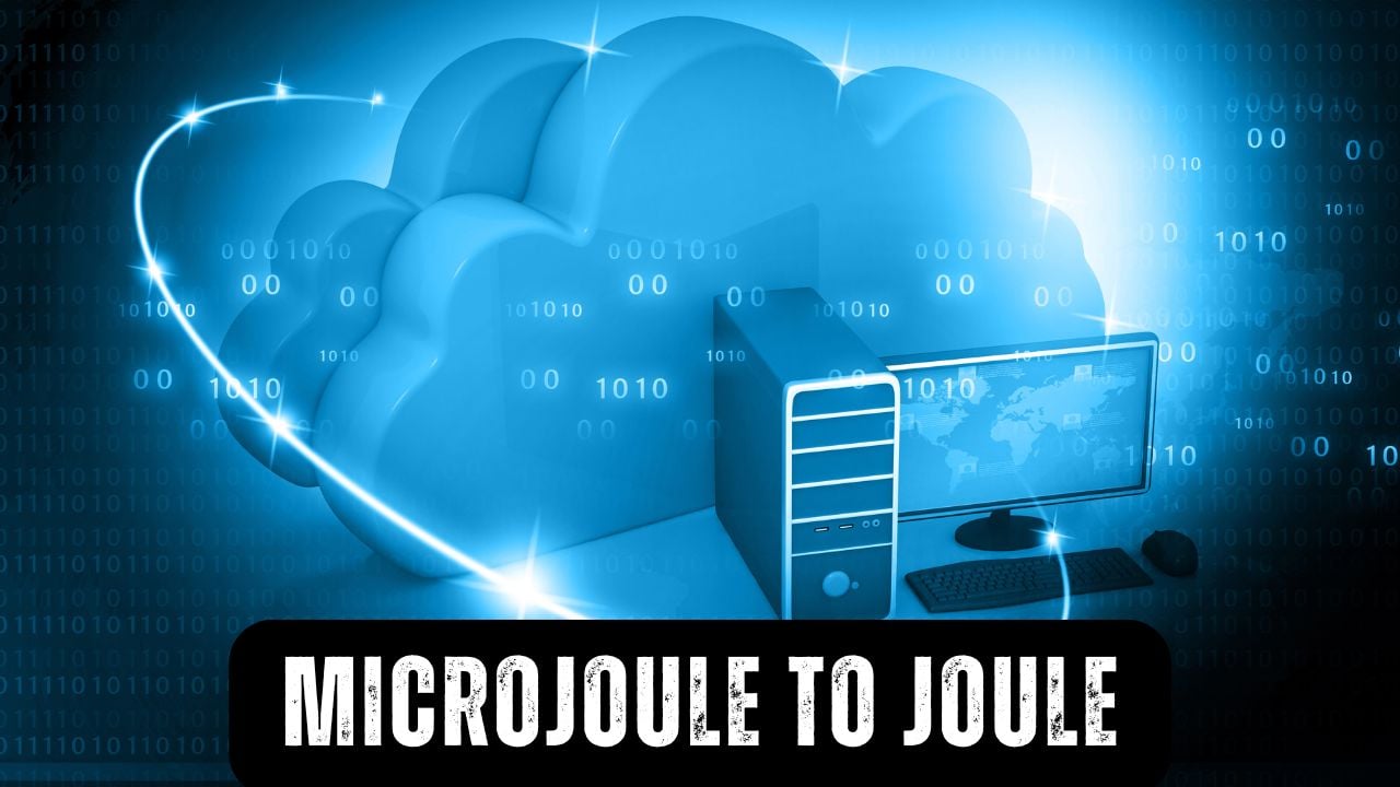 Microjoule to Joule