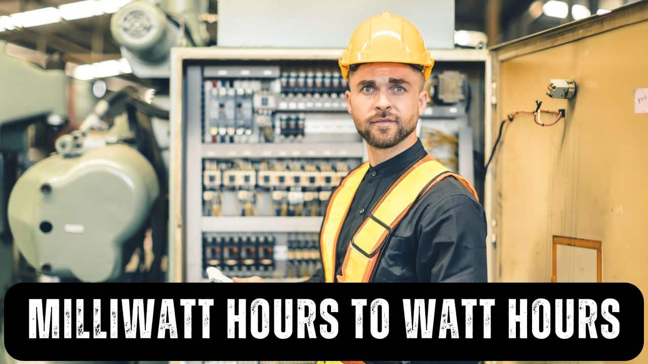 Milliwatt hours to Watt hours