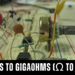 Ohms to Gigaohms (Ω to GΩ)