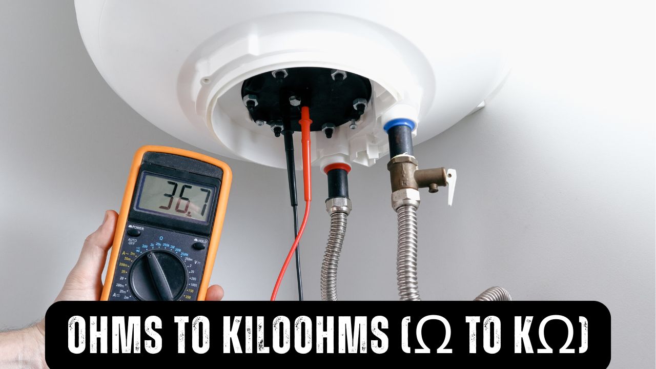 Ohms to Kiloohms (Ω to kΩ)