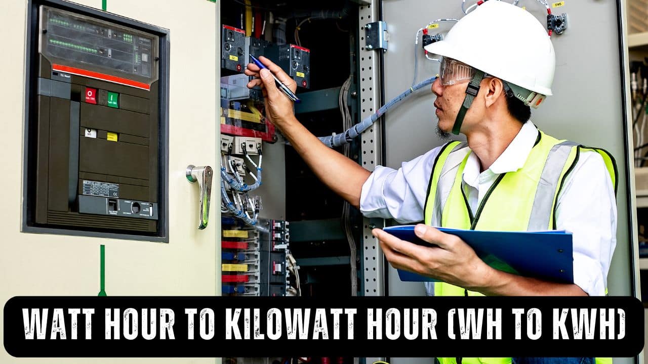 Watt hour to Kilowatt hour (Wh to KWh)