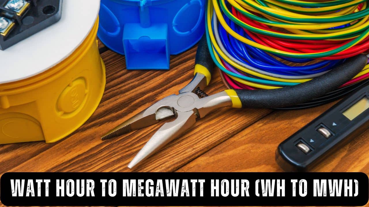 Watt hour to Megawatt hour (Wh to MWh)