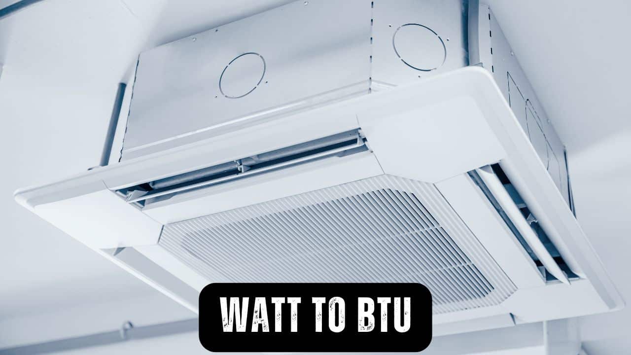 Watt to Btu