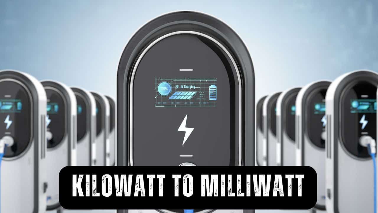 kilowatt to milliwatt