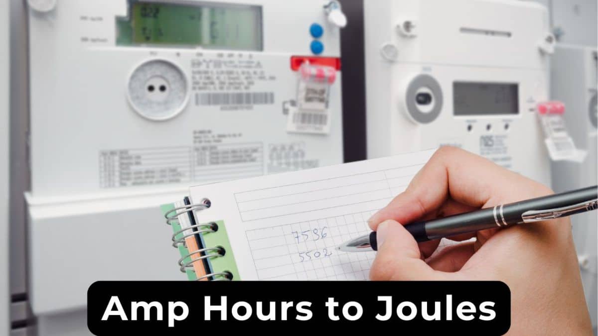 Amp Hours to Joules
