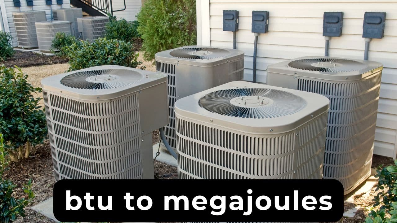 btu to megajoules