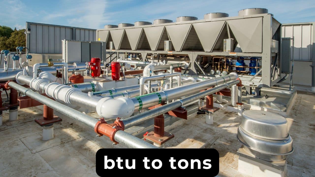 btu to tons