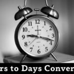 Hours to Days Conversion