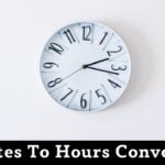 Minutes To Hours Conversion