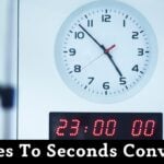 Minutes To Seconds Conversion