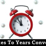 Minutes To Years Conversion