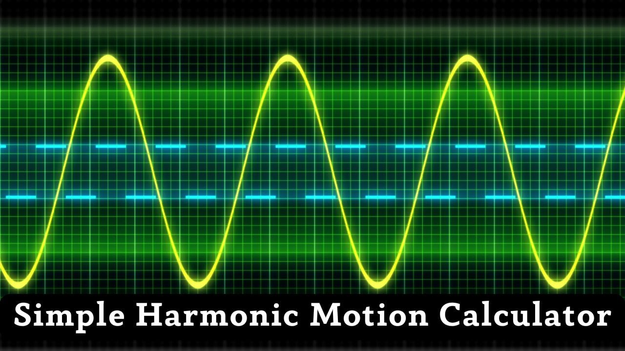 Simple Harmonic Motion Calculator