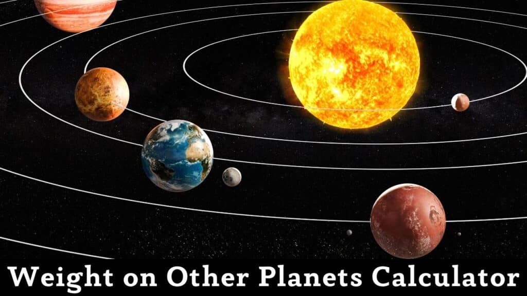 Weight on Other Planets Calculator