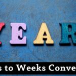 Years to Weeks Calculator