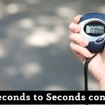 Microseconds to Seconds conversion