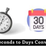 Milliseconds to Days Conversion